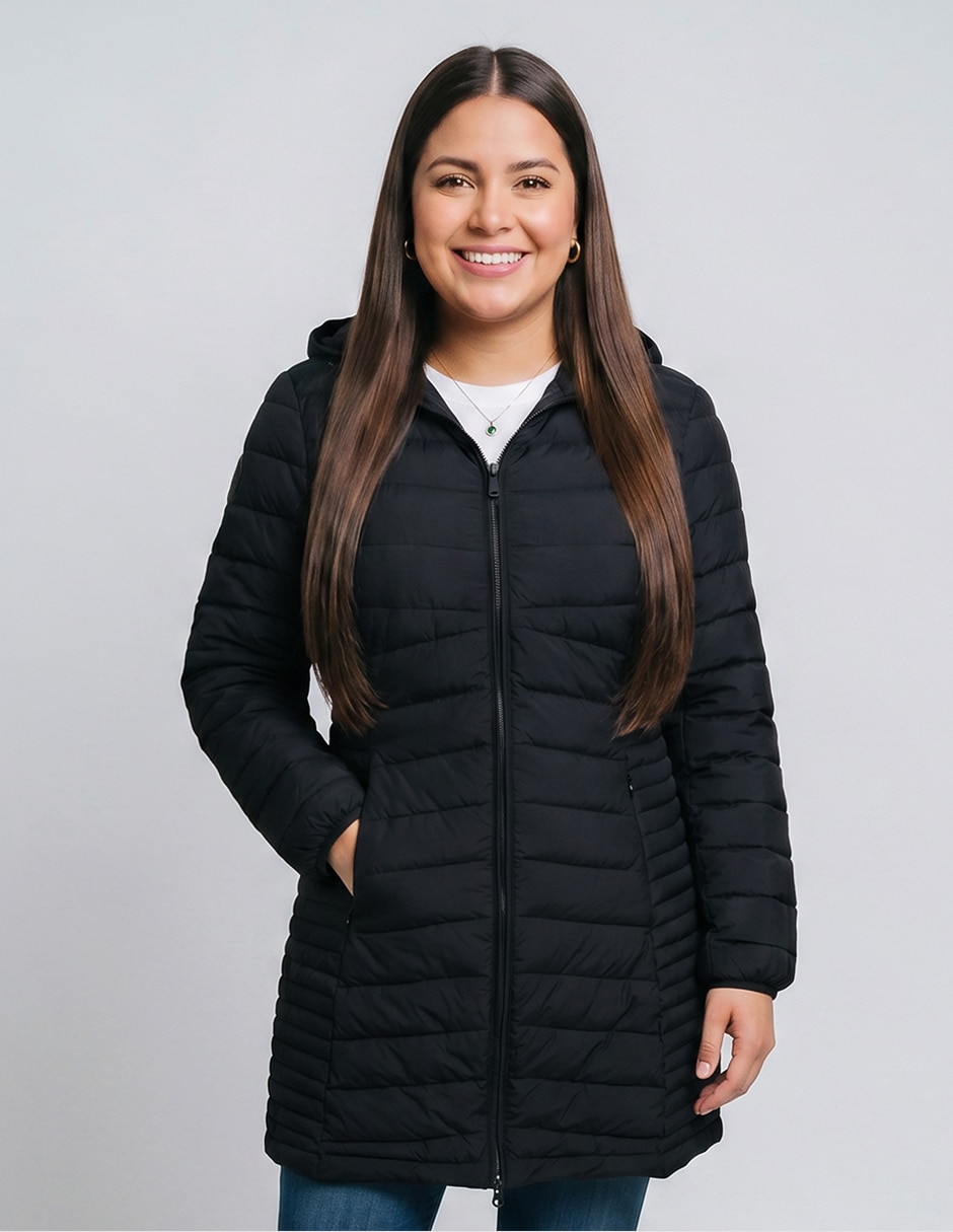 Chamarra casual y poliamida para mujer Chamarra casual y poliamida para mujer