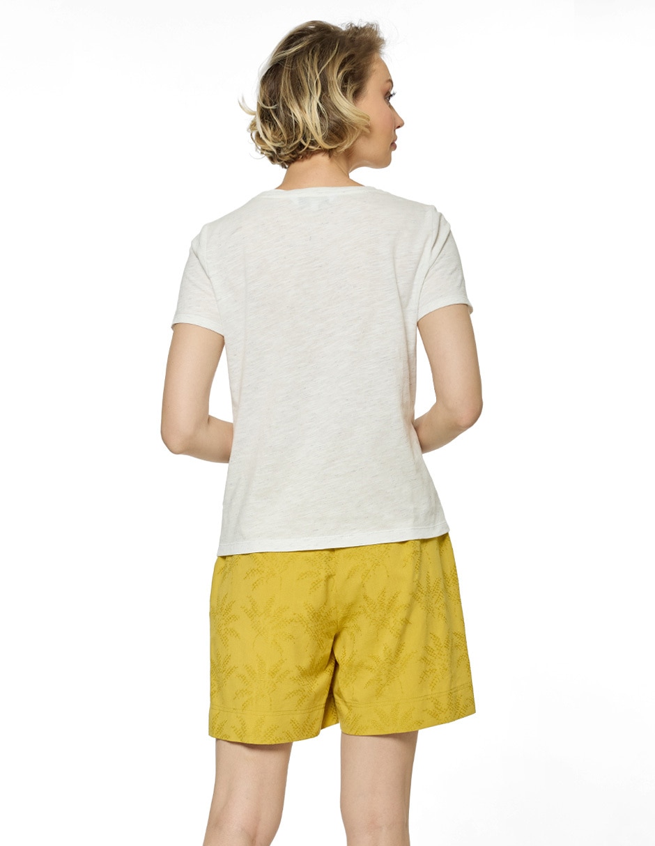 Blusa Foley's manga corta para mujer