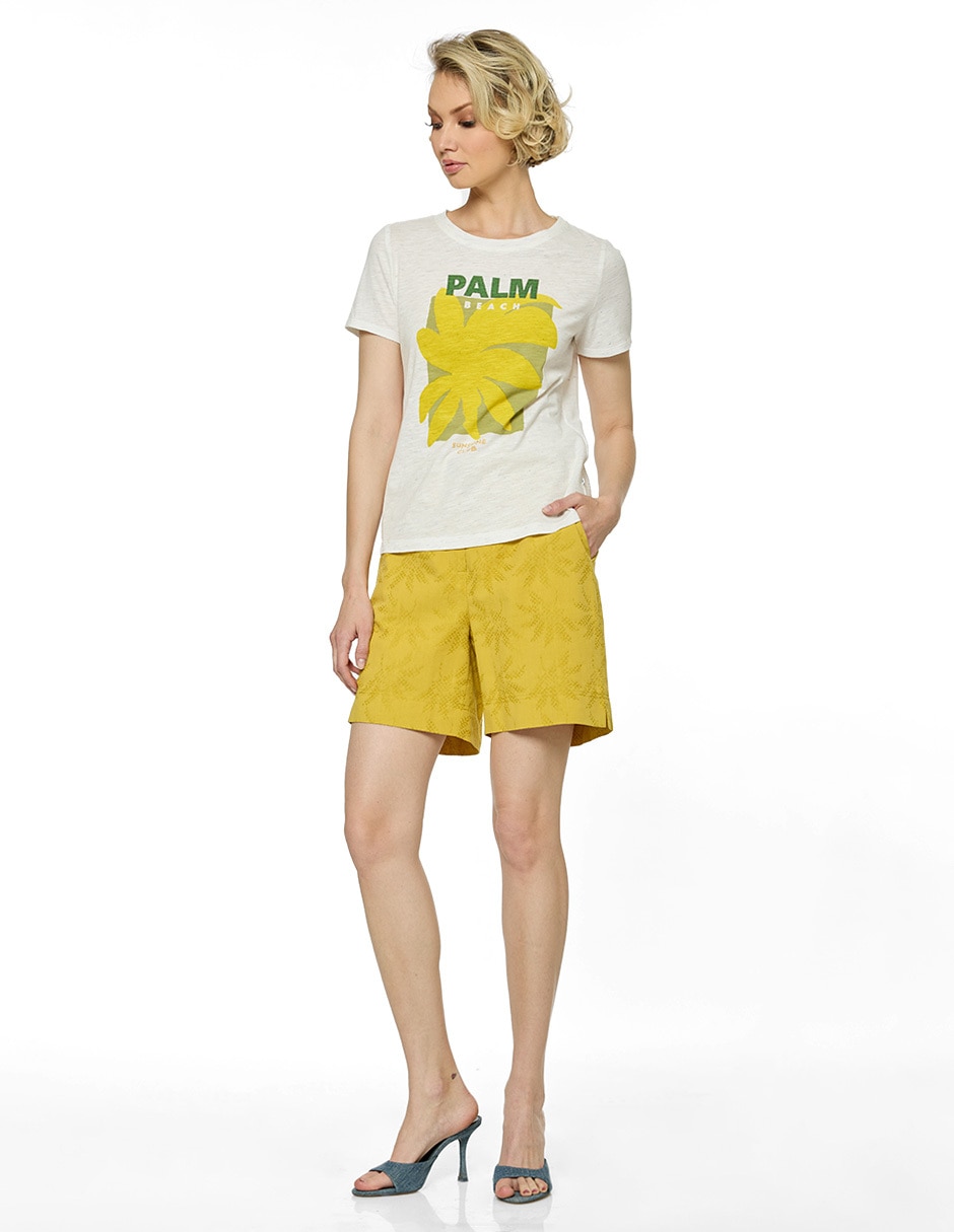 Blusa Foley's manga corta para mujer