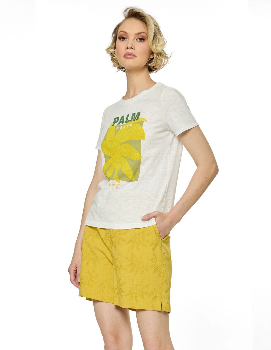 Blusa Foley's manga corta para mujer