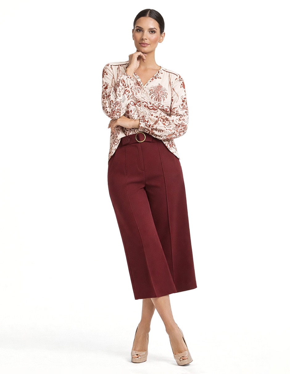 Blusa Foley's manga larga para mujer