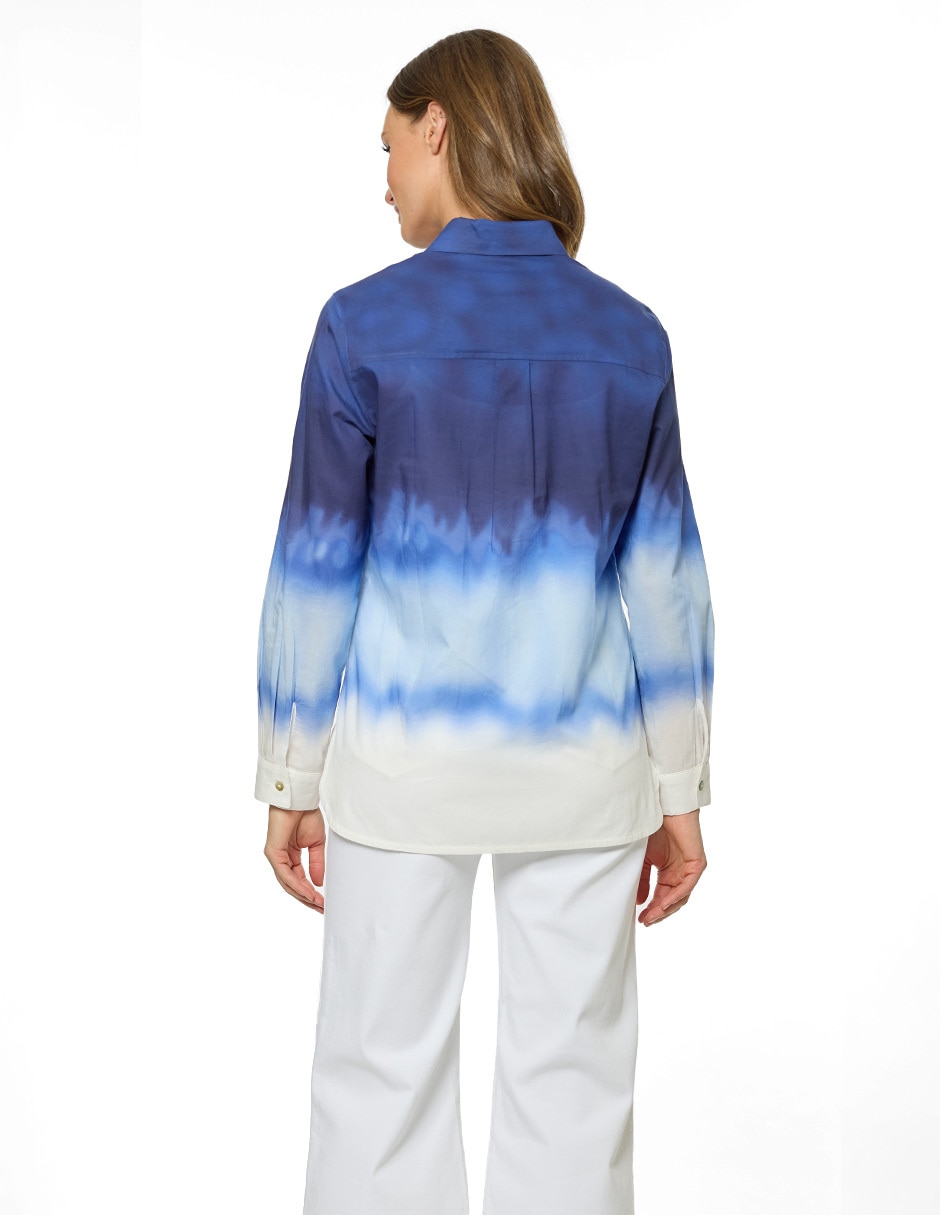 Blusa Foley's manga larga para mujer