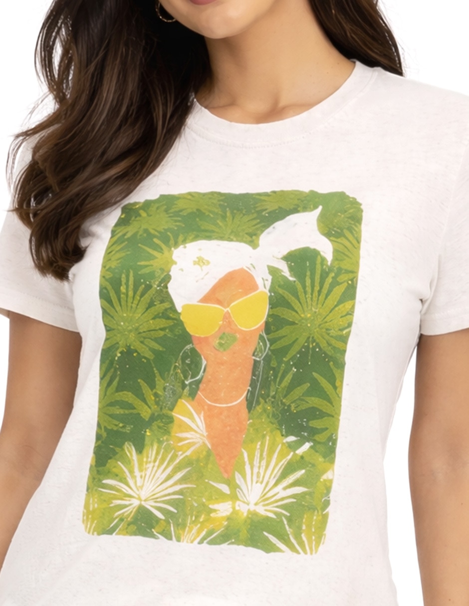 Blusa Foley's manga corta para mujer