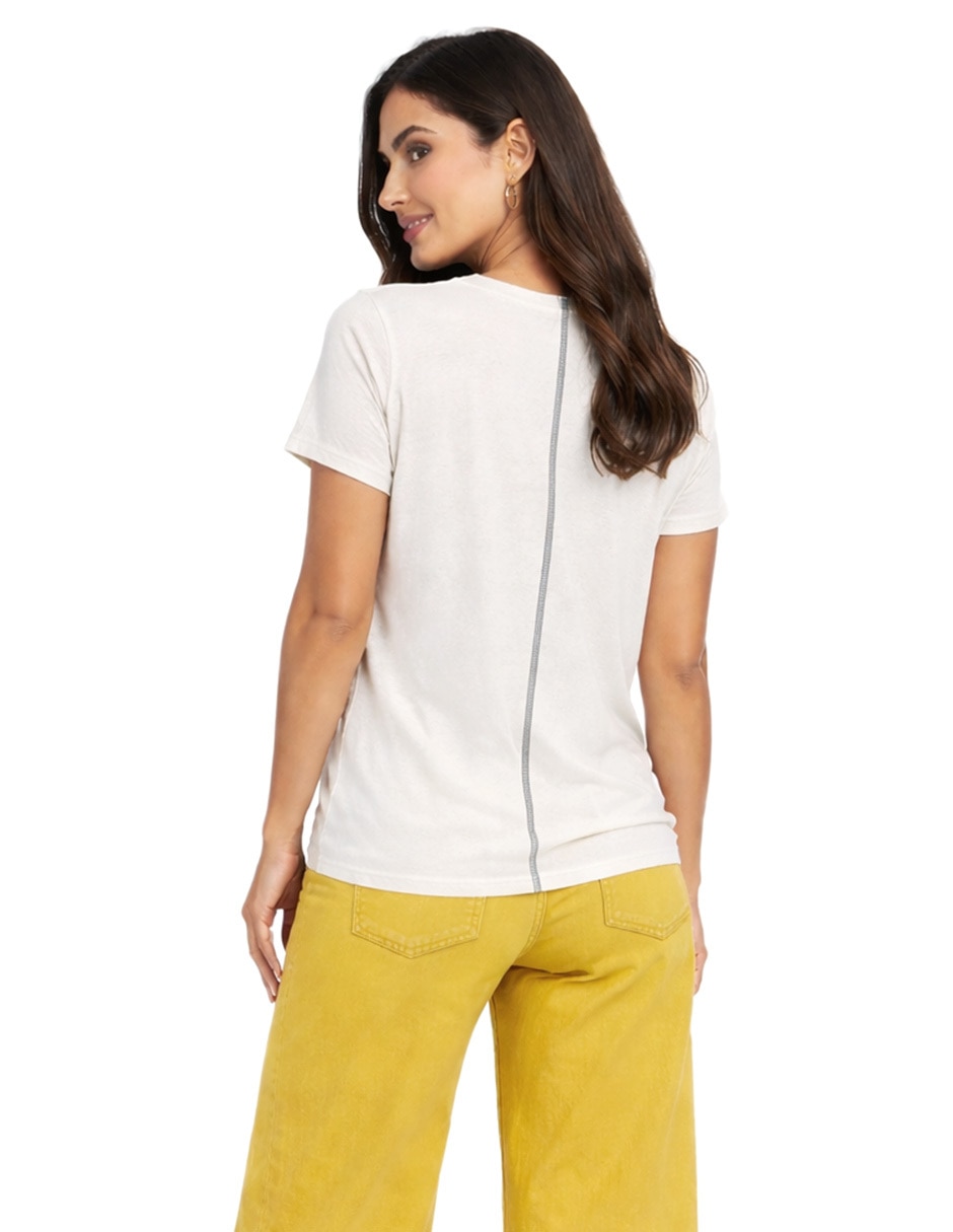 Blusa Foley's manga corta para mujer