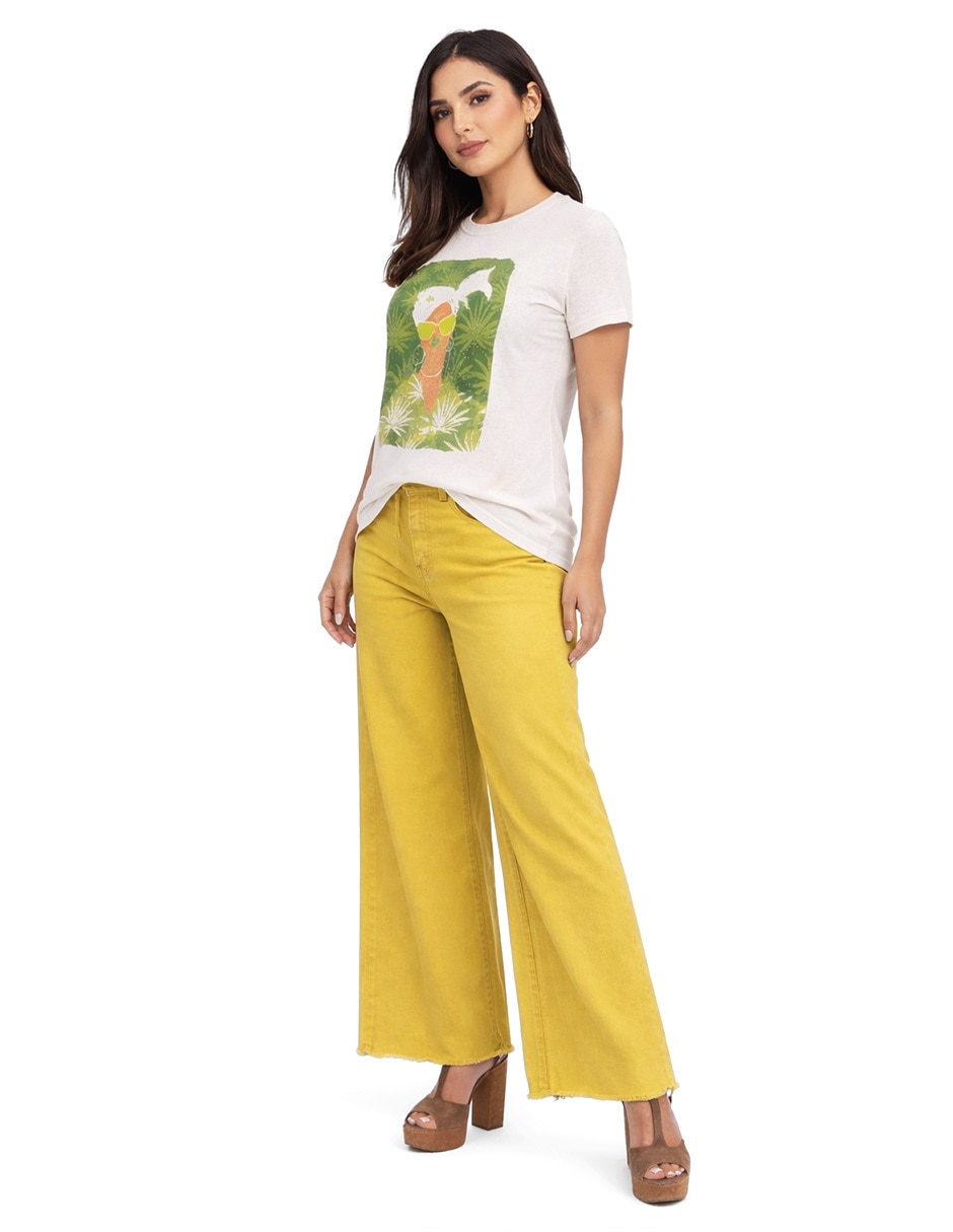 Blusa Foley's manga corta para mujer