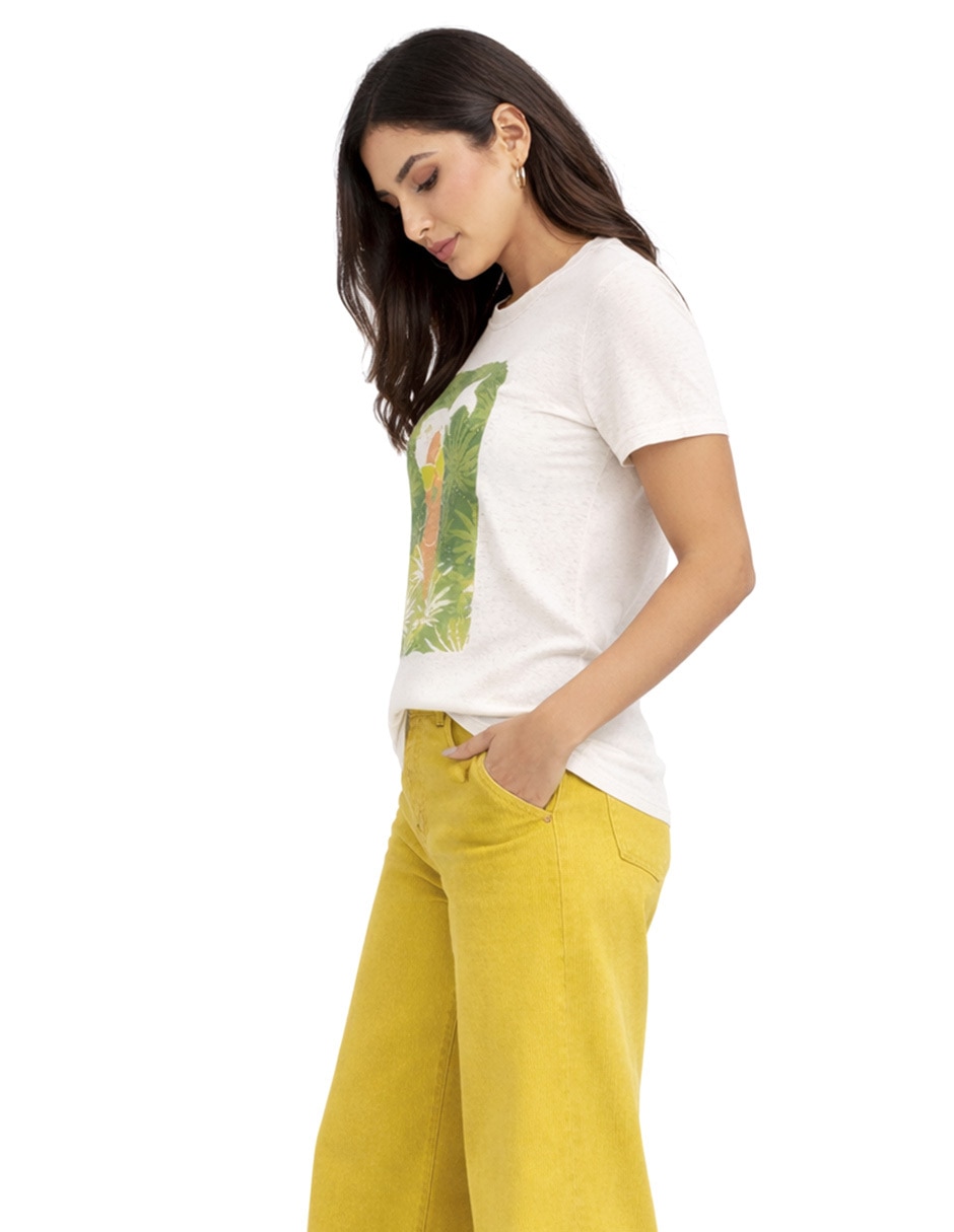 Blusa Foley's manga corta para mujer