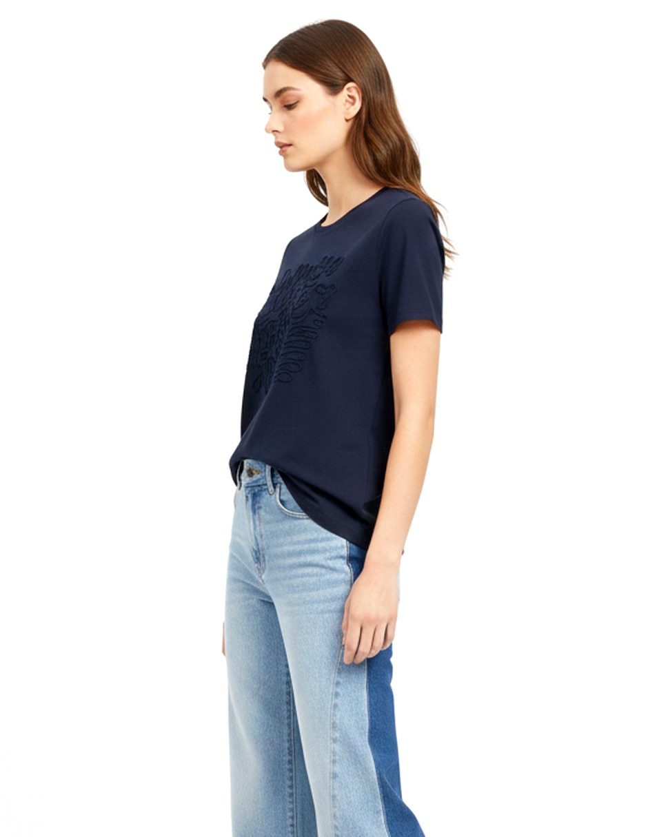 Blusa Foley's manga corta para mujer