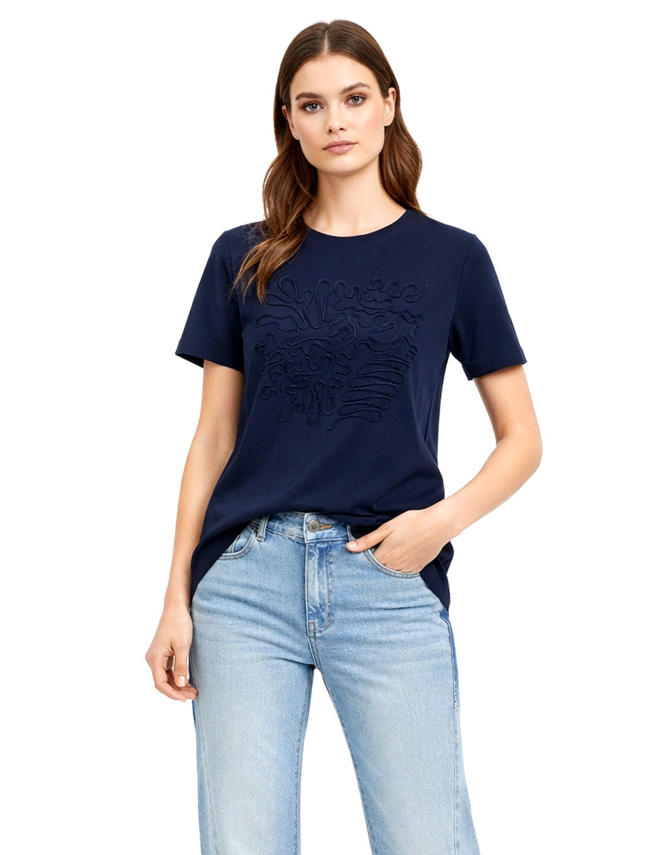 Blusa Foley's manga corta para mujer