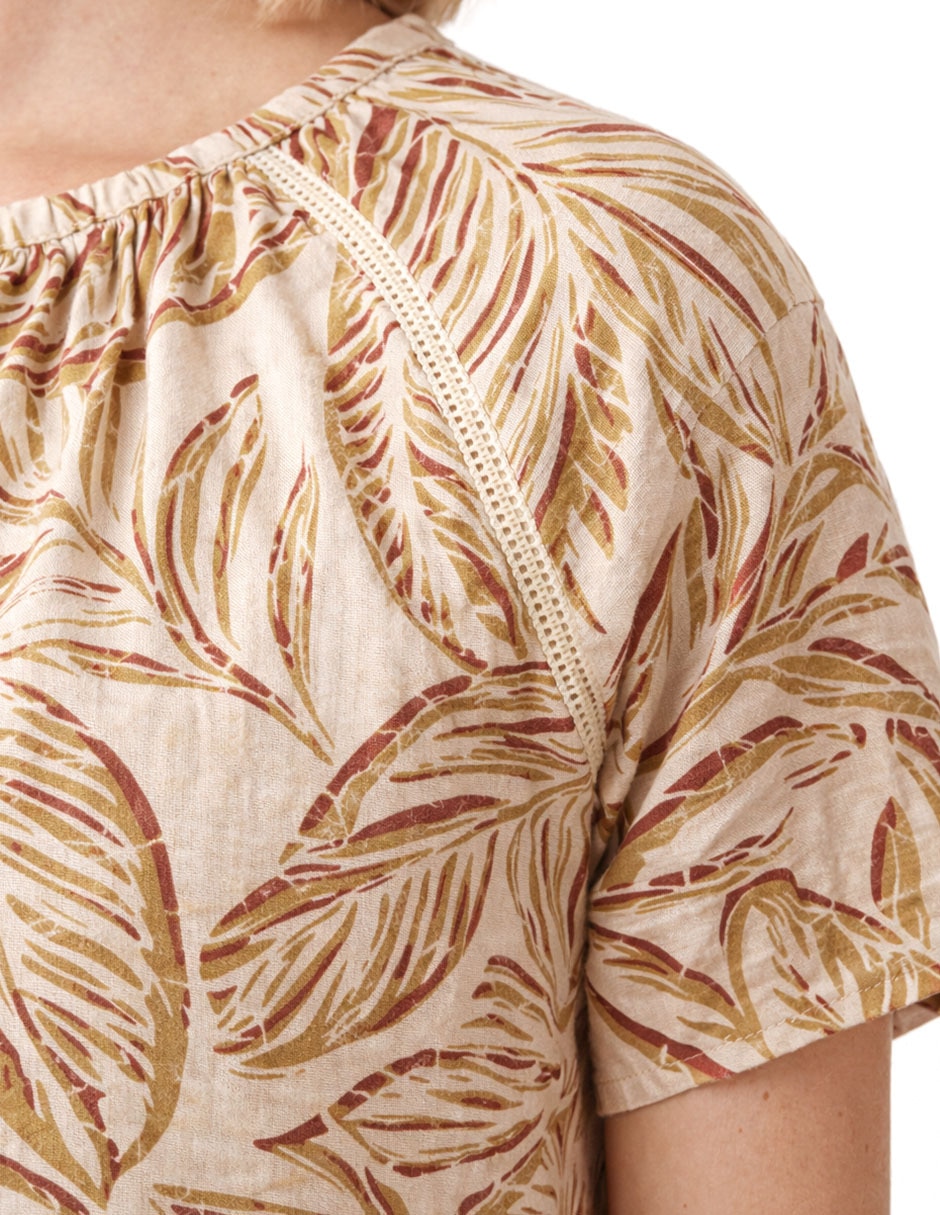 Blusa Foley'S manga corta para mujer