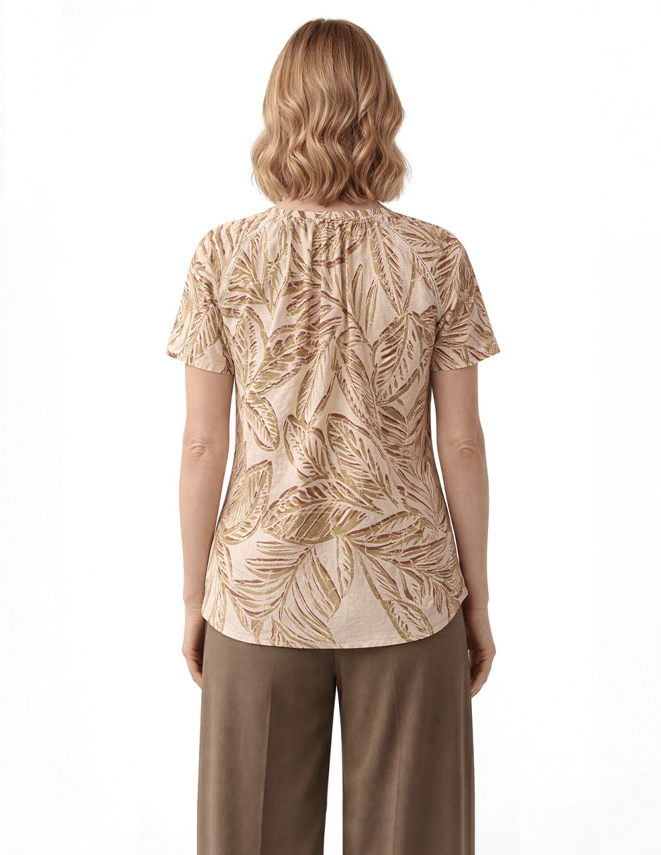 Blusa Foley'S manga corta para mujer