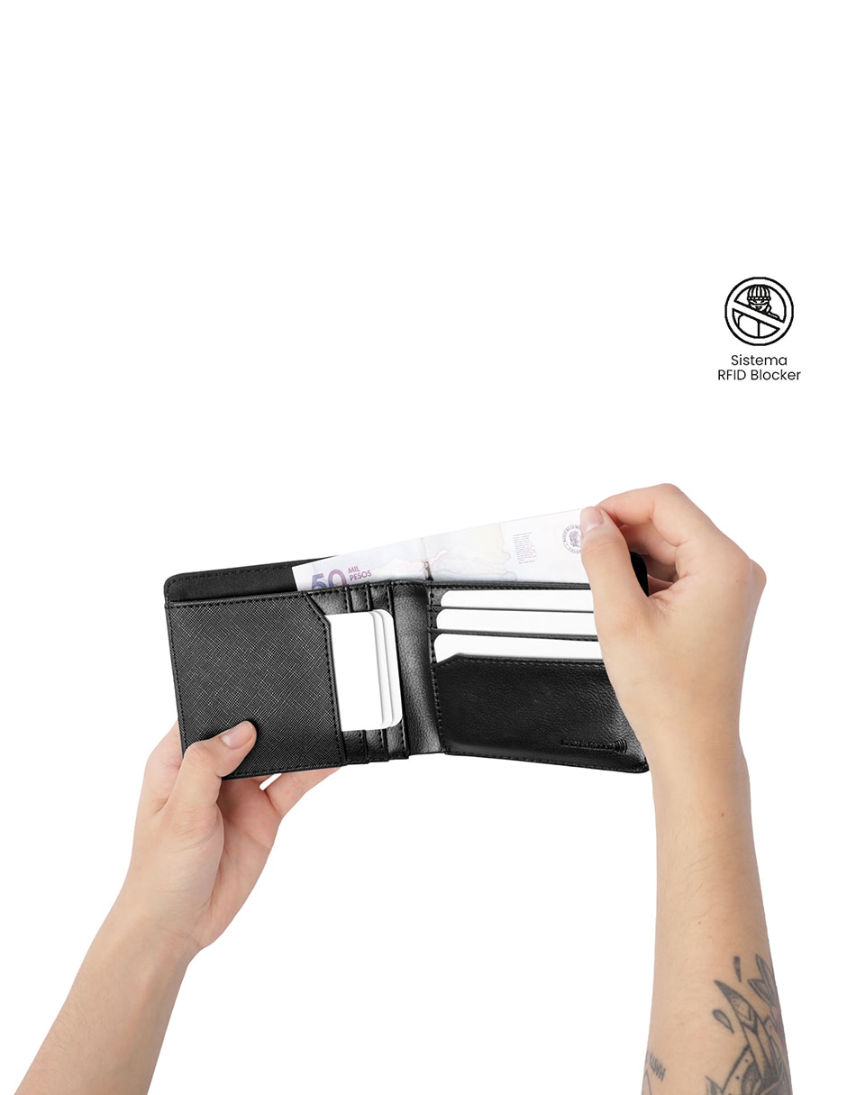 Cartera saffiano s para hombre 6