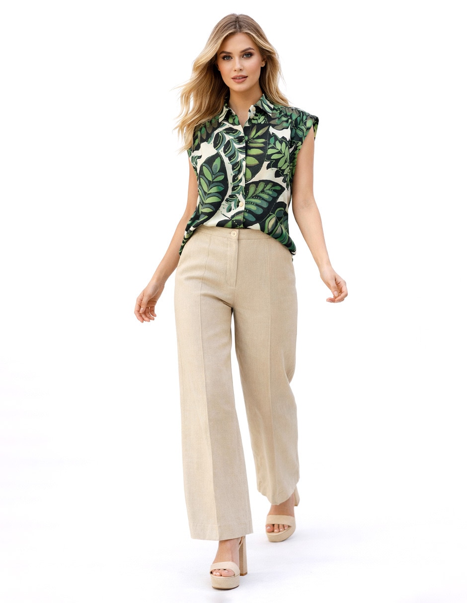 Pantalón regular foley's regular para mujer