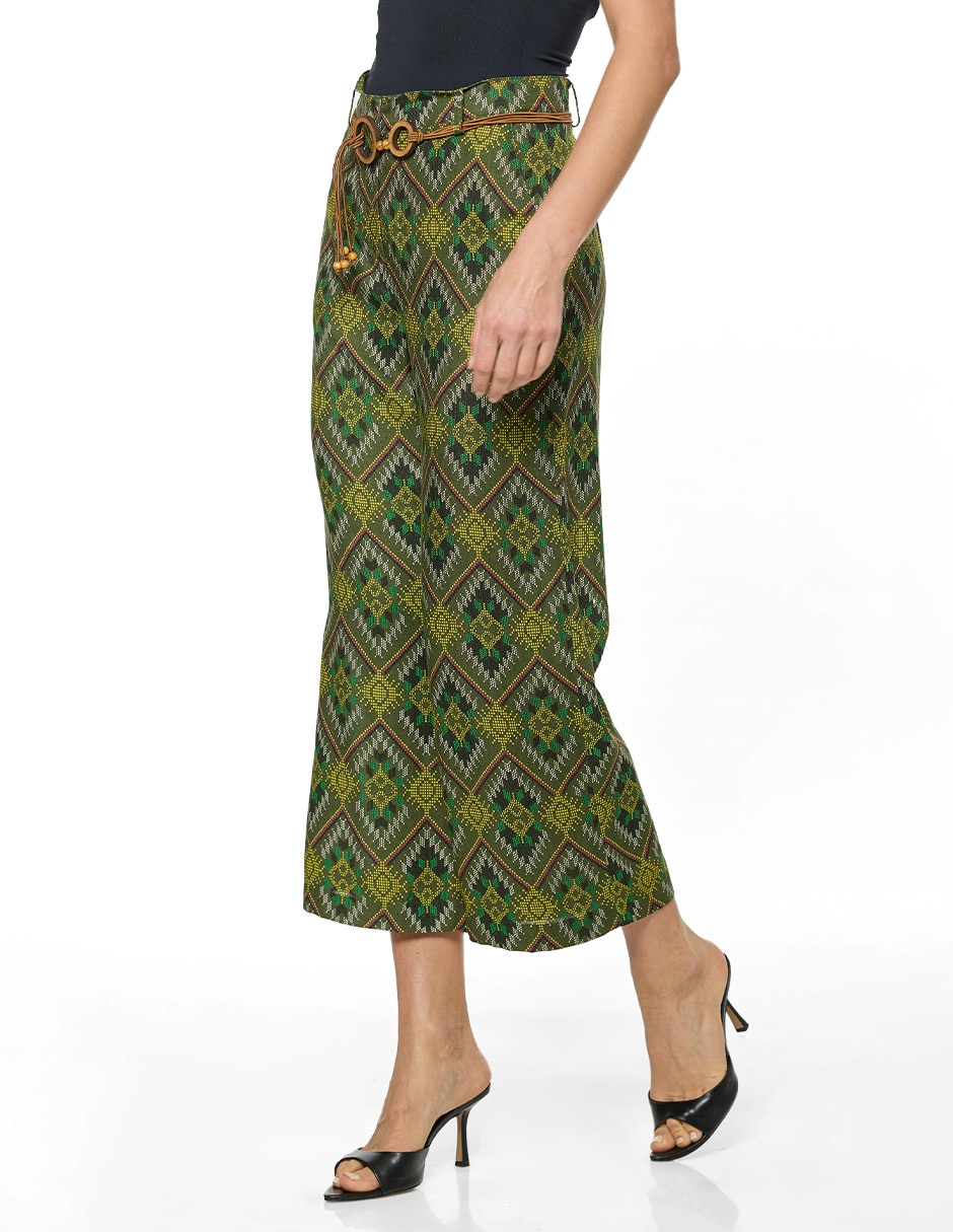 Pantalón regular regular para mujer 6
