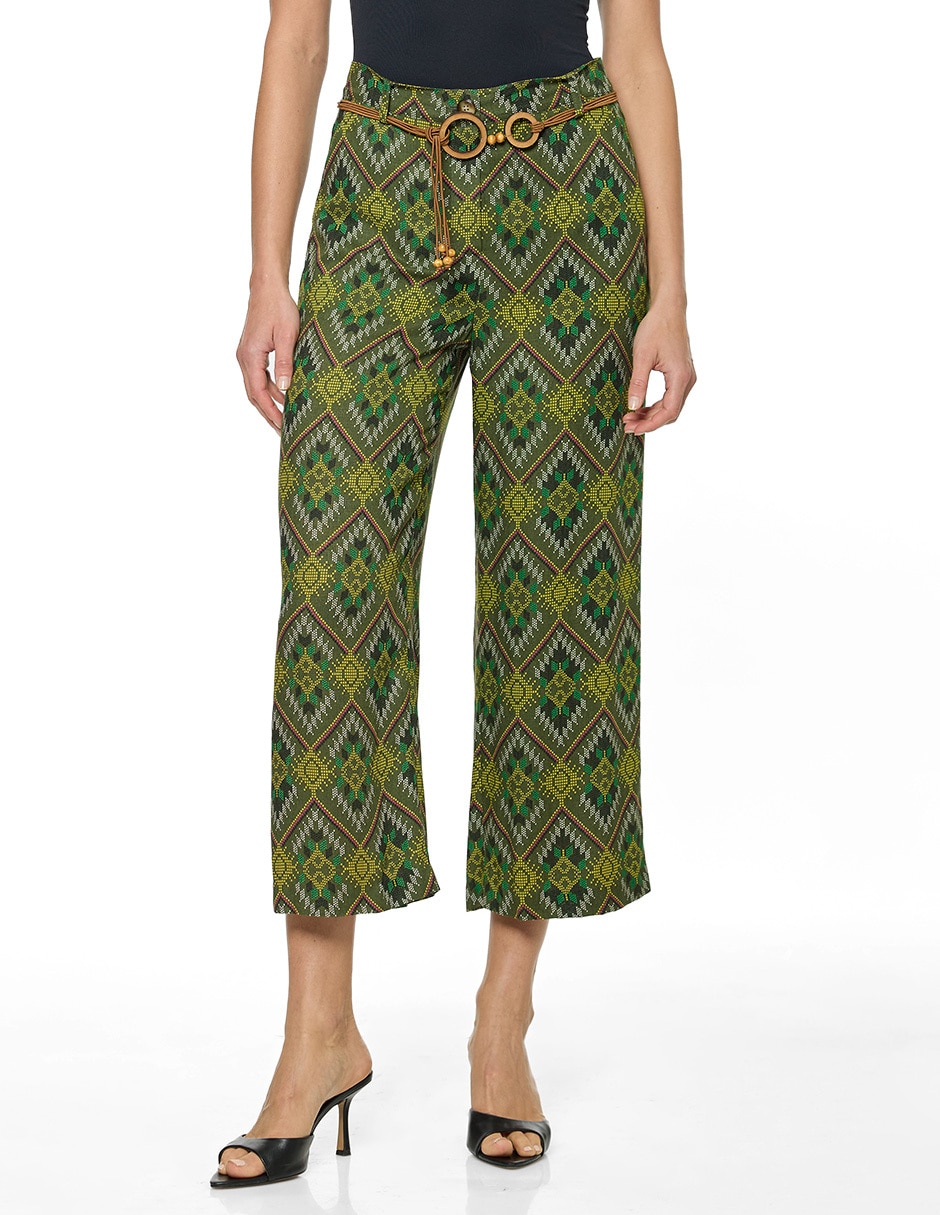 Pantalón regular regular para mujer