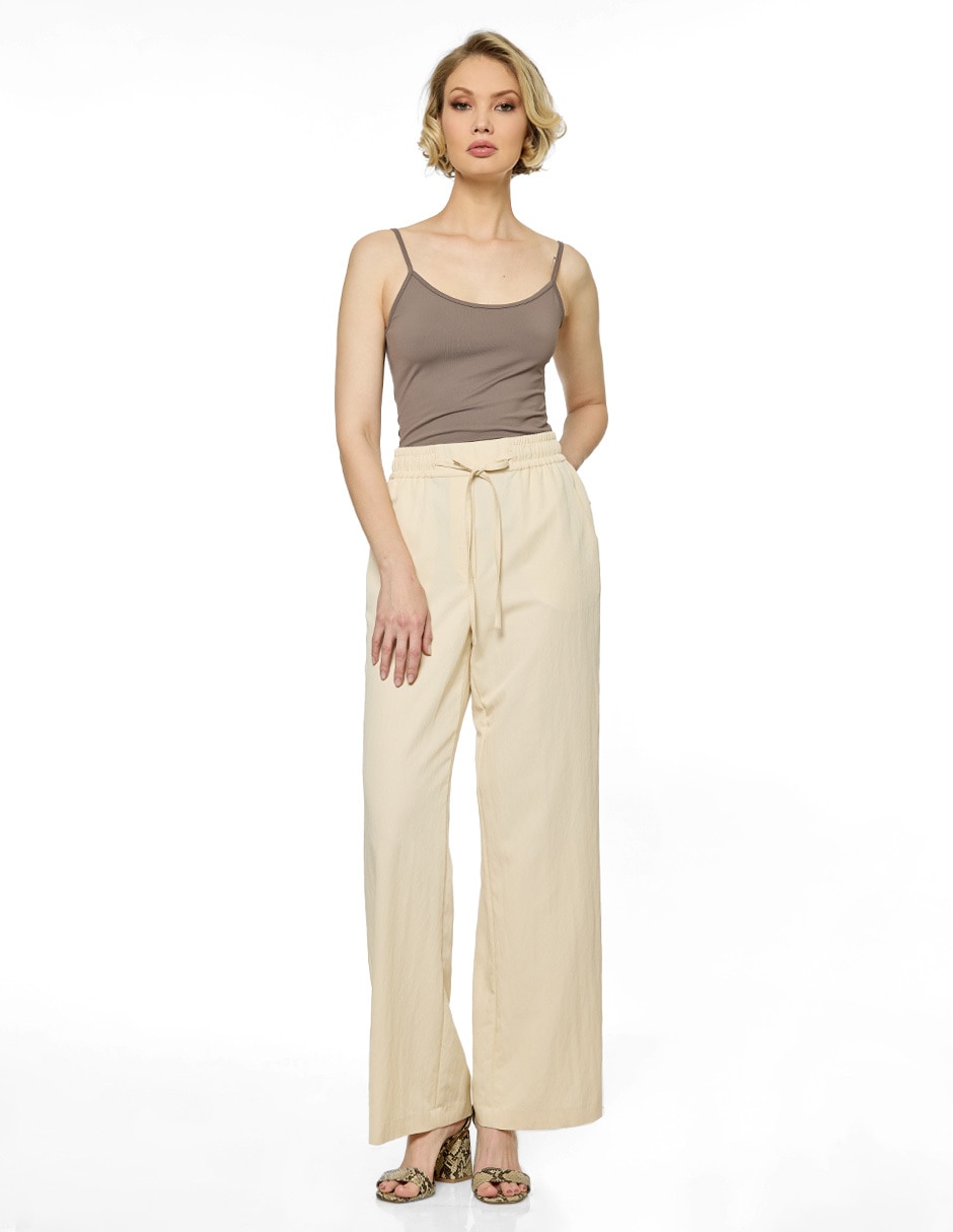 Pantalón regular regular para mujer 4