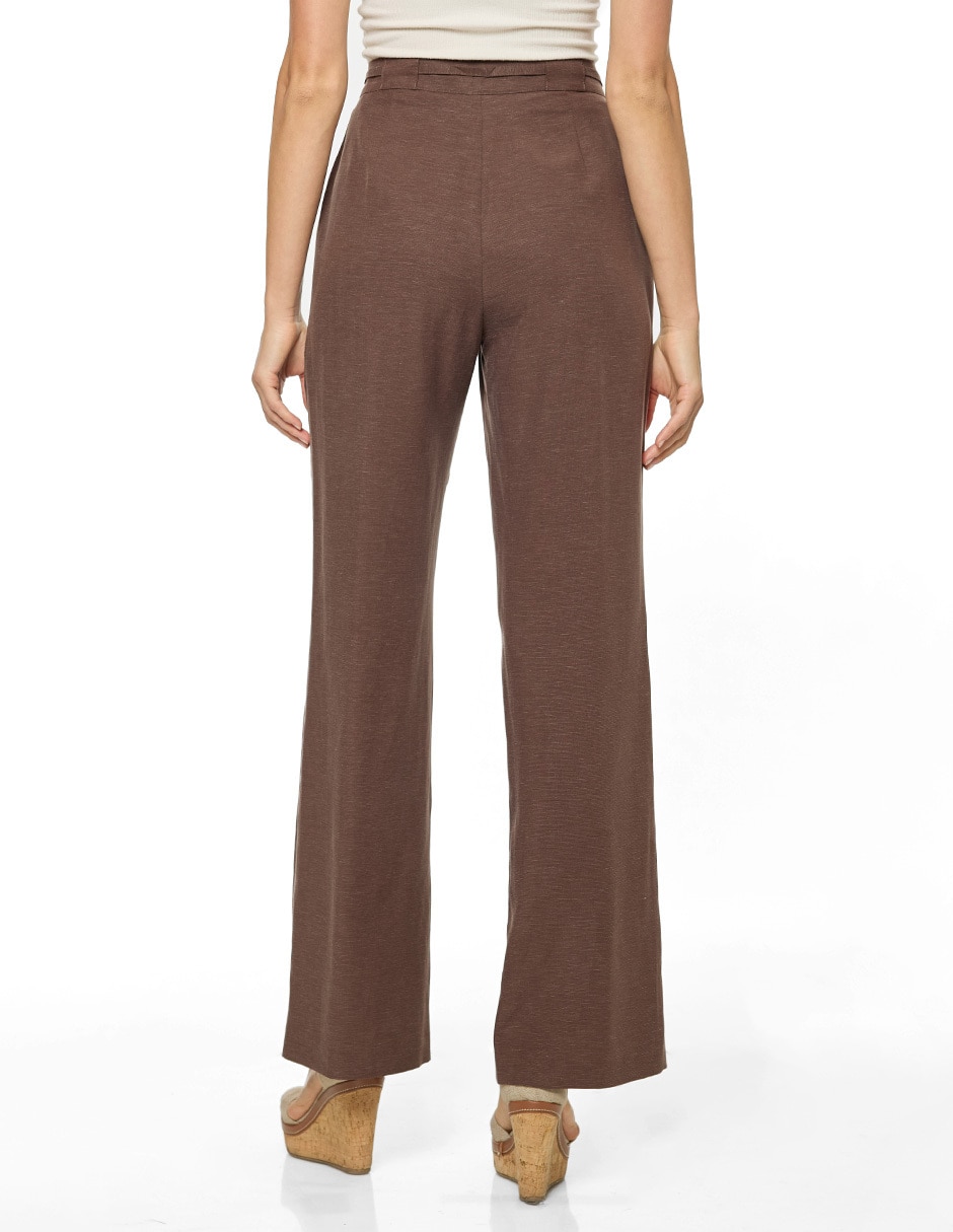 Pantalón regular regular para mujer 3