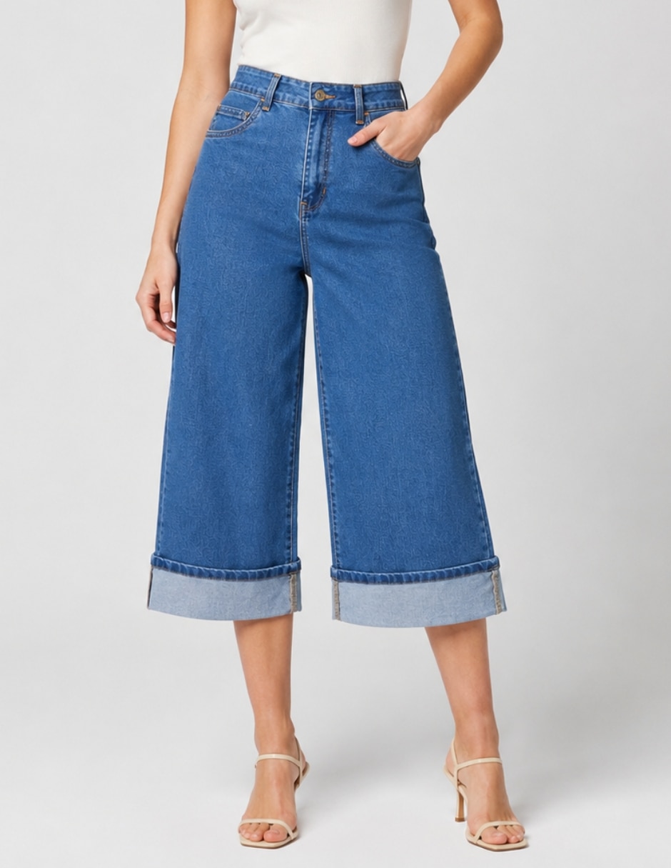 Short de mezclilla para mujer