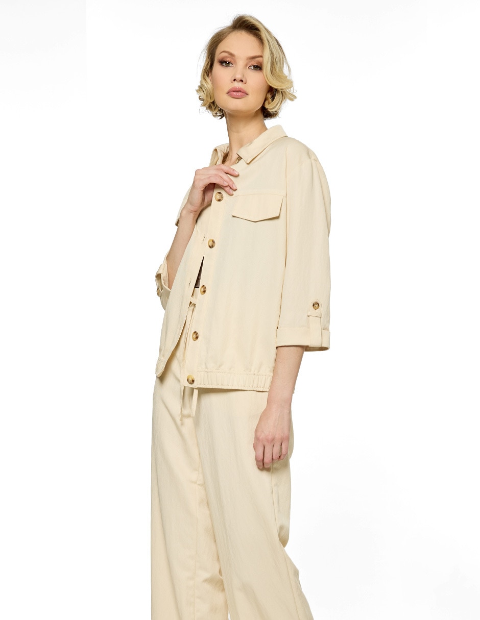 Chamarra casual foley's para mujer