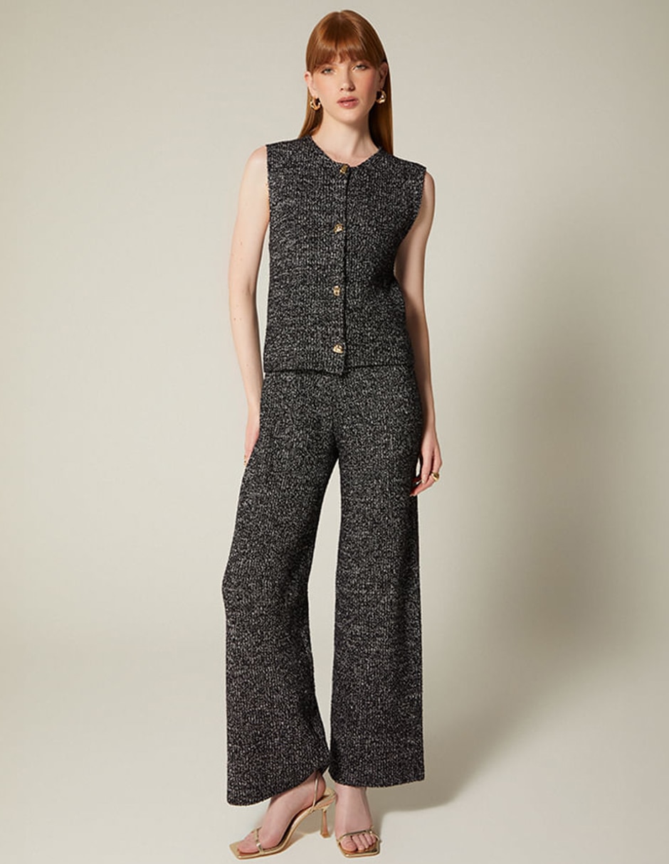 Pantalón easy pant studio f recto para mujer