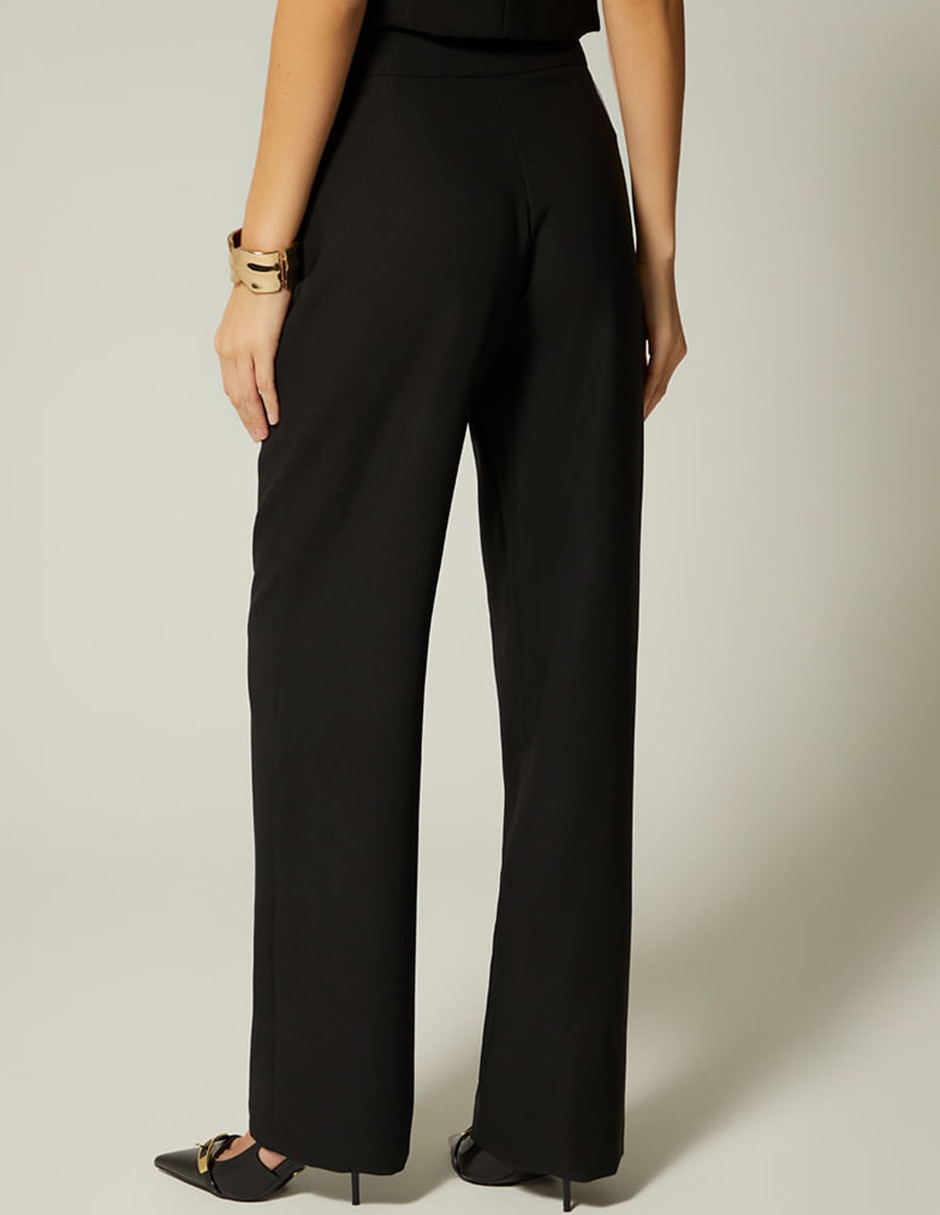 Pantalón de vestir studio f straight para mujer