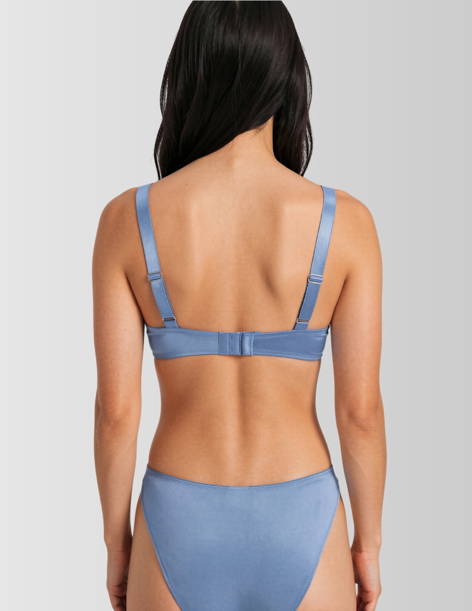 T-shirt bra con copa para mujer 2
