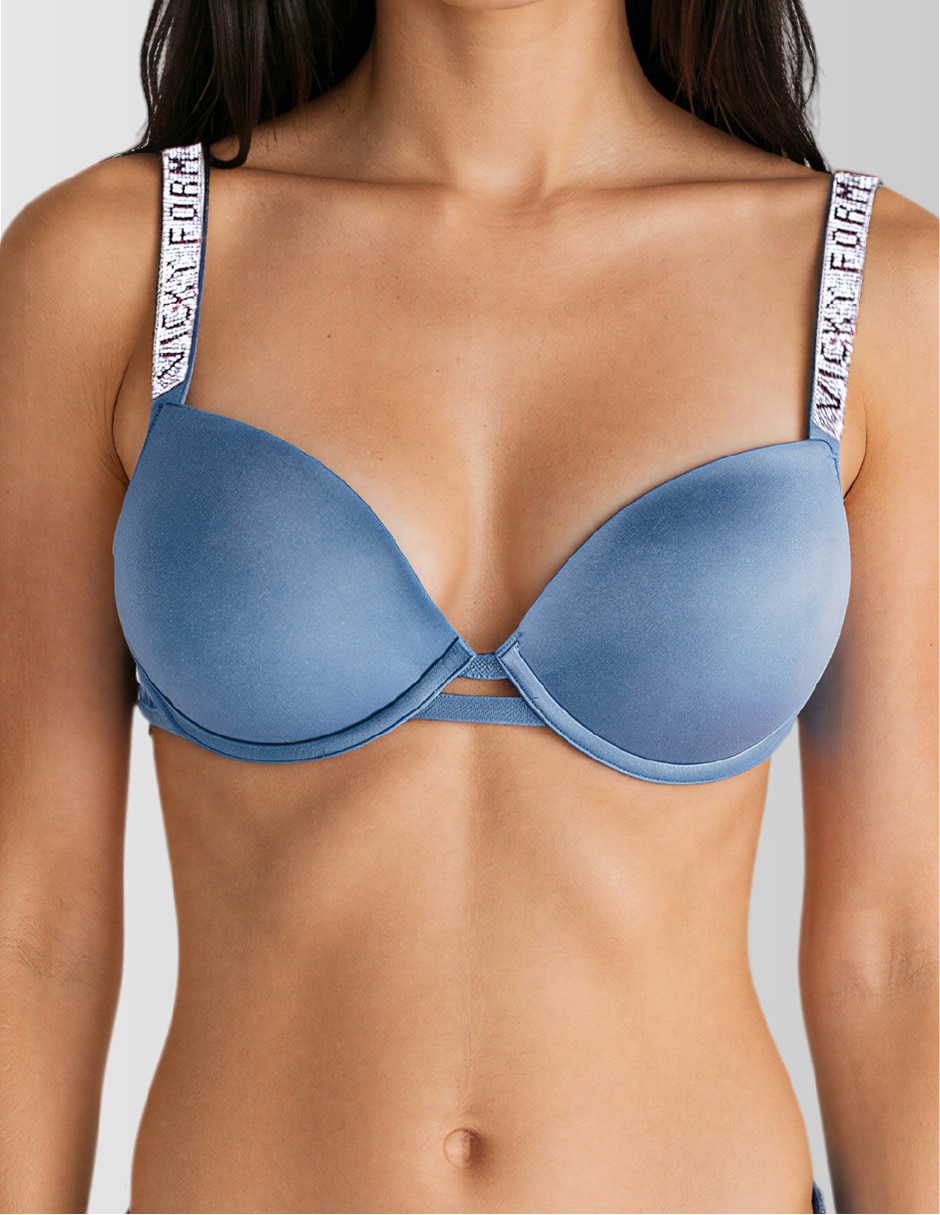 T-shirt bra con copa para mujer 4