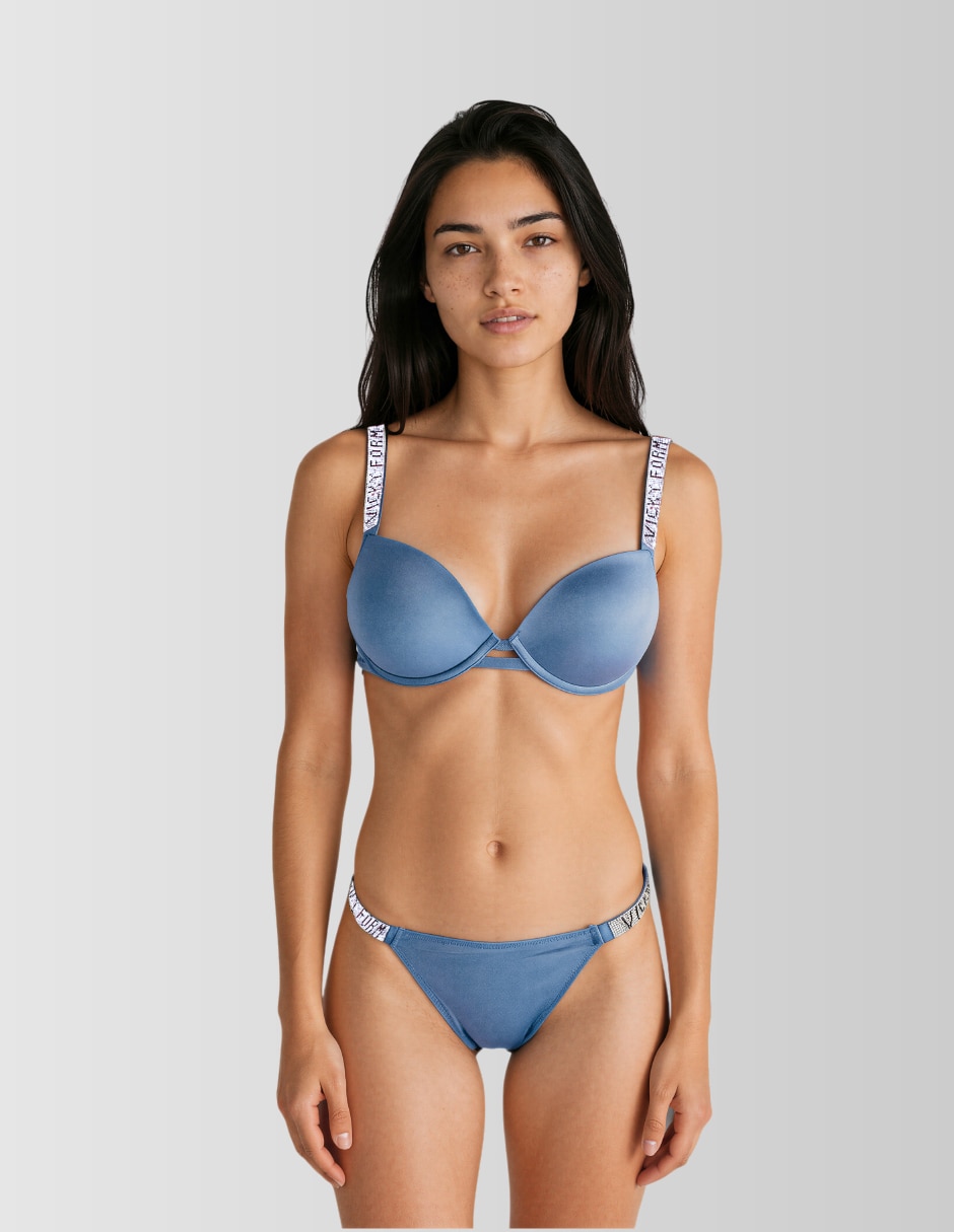 T-shirt bra con copa para mujer 1