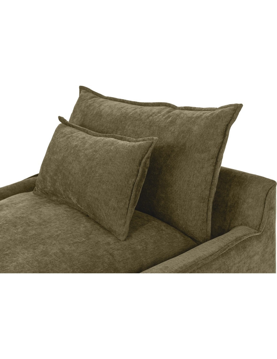 Sillón pit de madera y tela 3