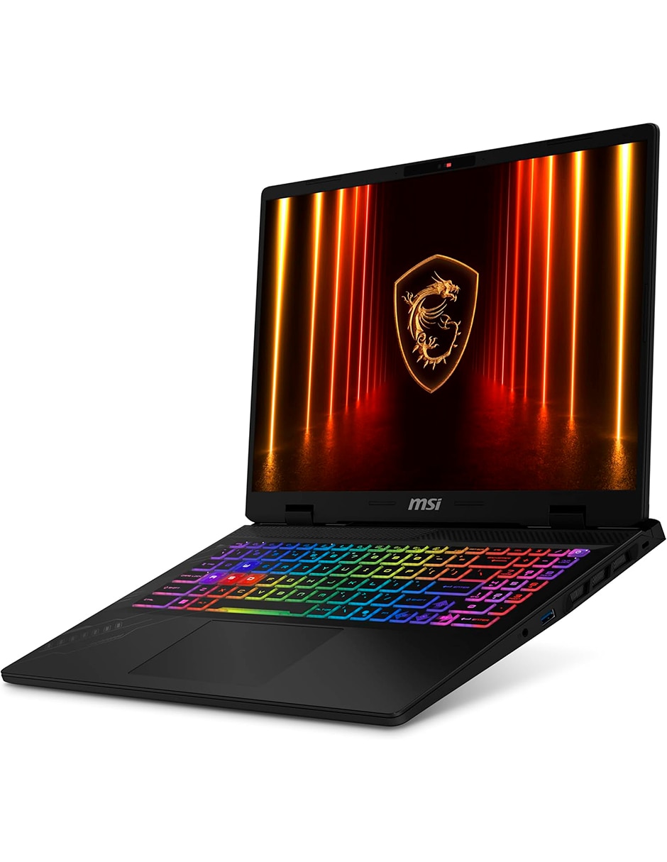 Computadora laptopmsi hx d8wgkg-071mx 16 pulgadas 2560 x 1664 amd ryzen 9 nvidia geforce rtx 5070 32 GB RAM 1 TB SSD