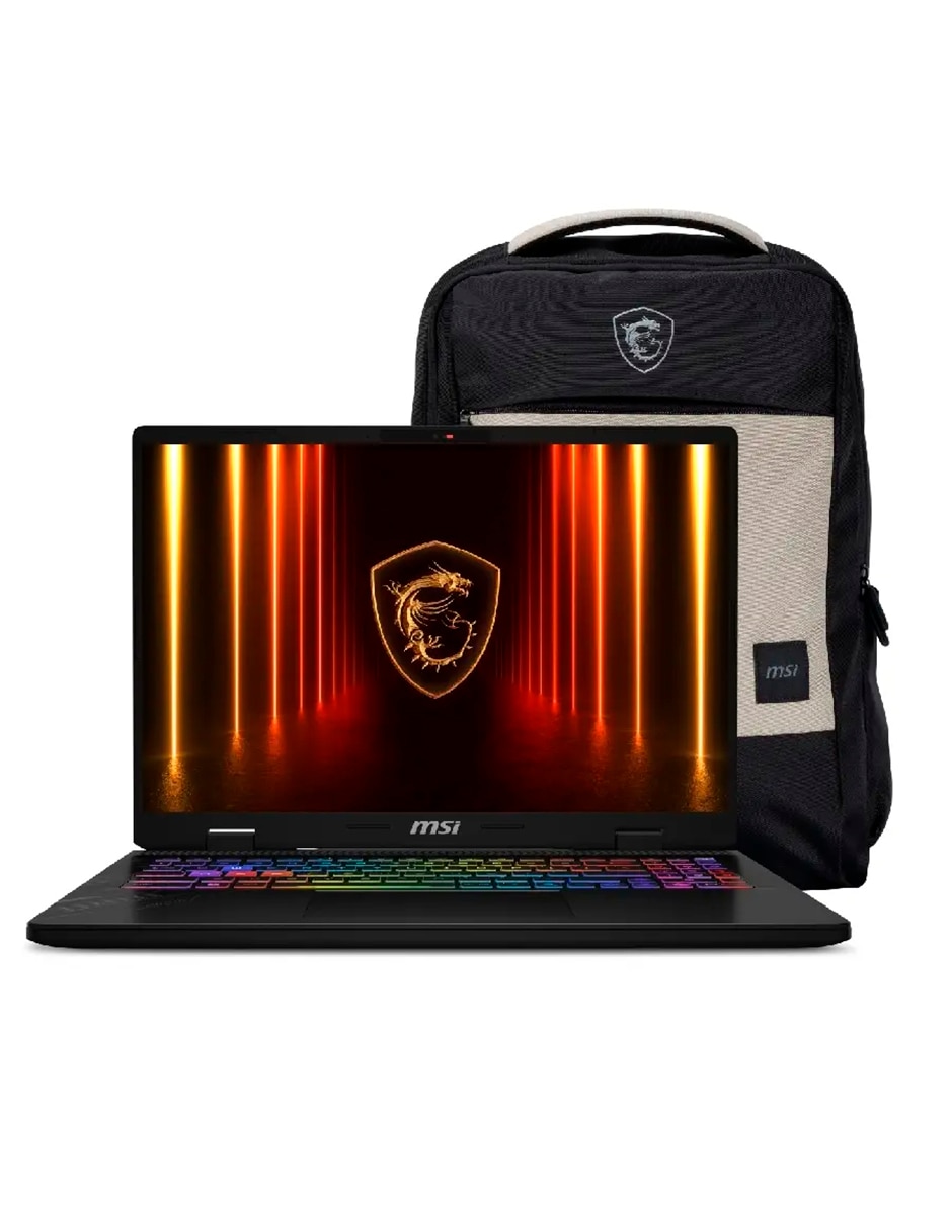 MSI Computadora laptopmsi hx d8wgkg-071mx 16 pulgadas 2560 x 1664 amd ryzen 9 nvidia geforce rtx 5070 32 GB RAM 1 TB SSD