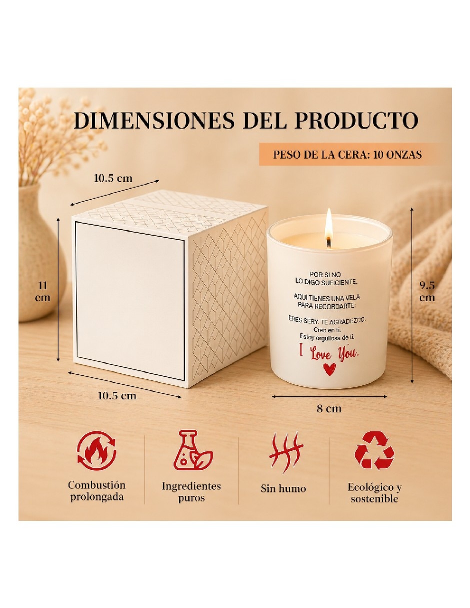 Set vela aromáticas 2 piezas 5