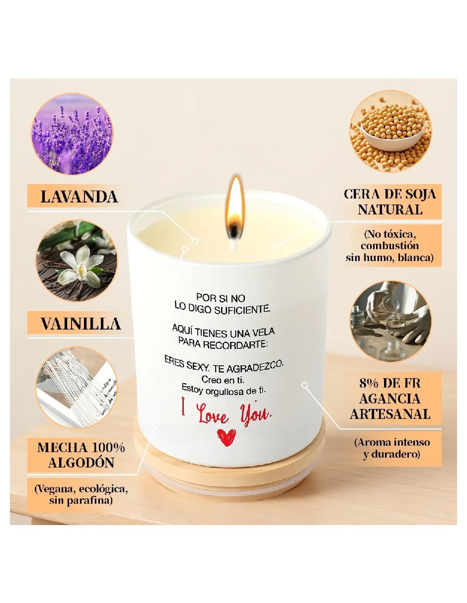 Set vela aromáticas 2 piezas 3
