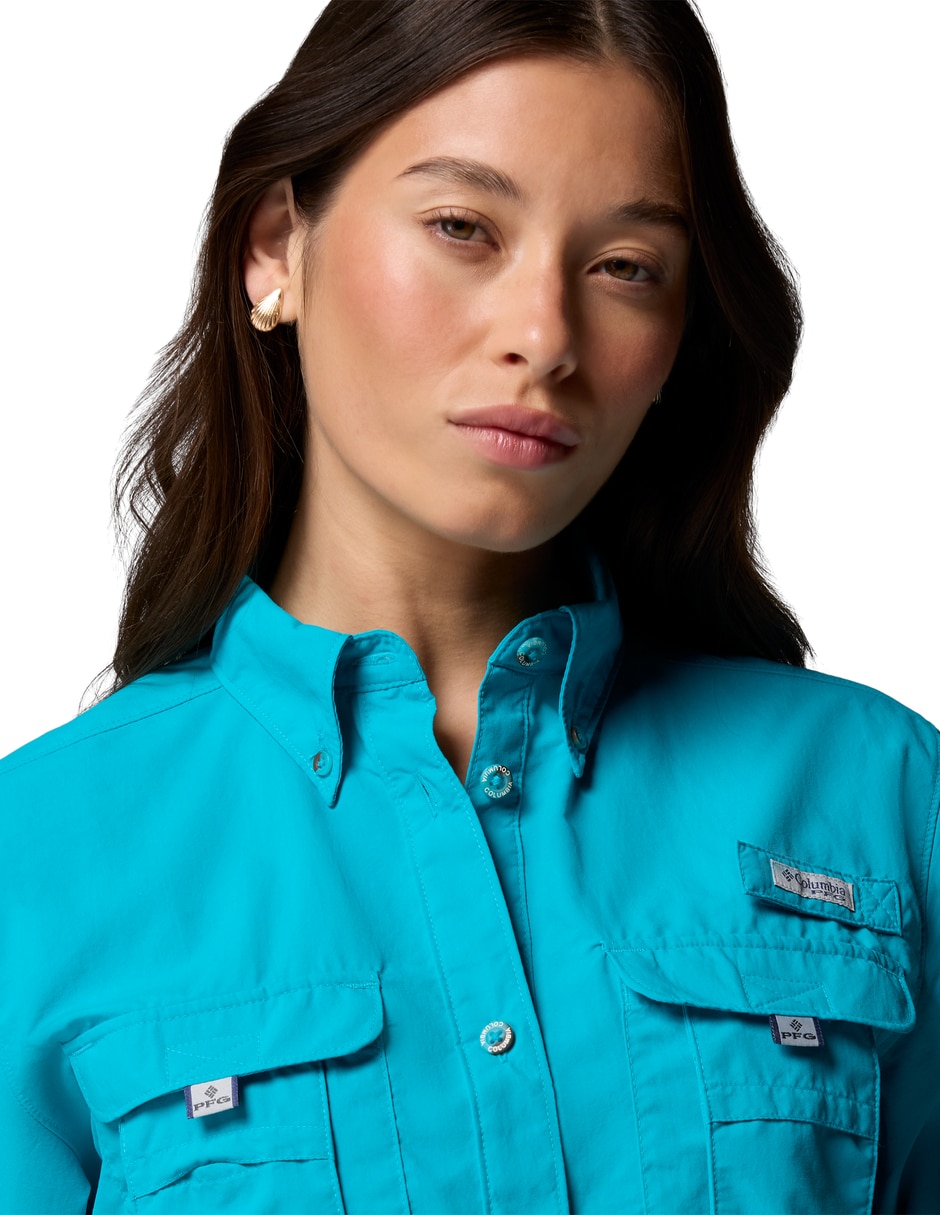 Camisa deportiva columbia para mujer