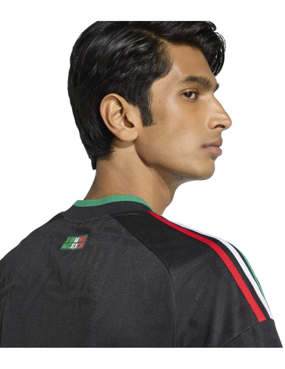 Jersey de Selección Nacional de México Local Authentic de manga larga Adidas para hombre