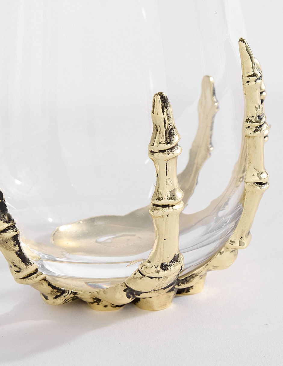 Vaso cocktail skeleton