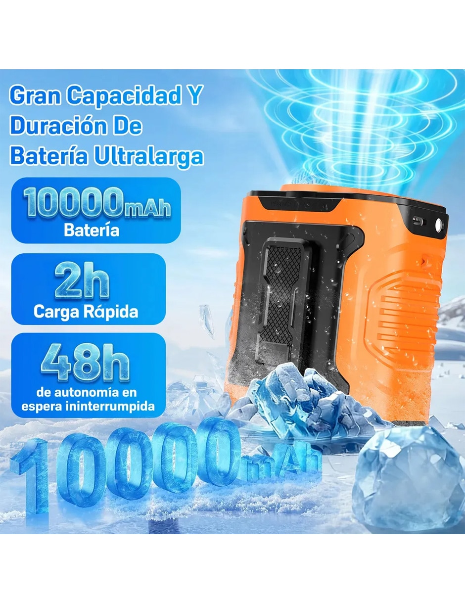Mini ventilador 10 velocidades 3