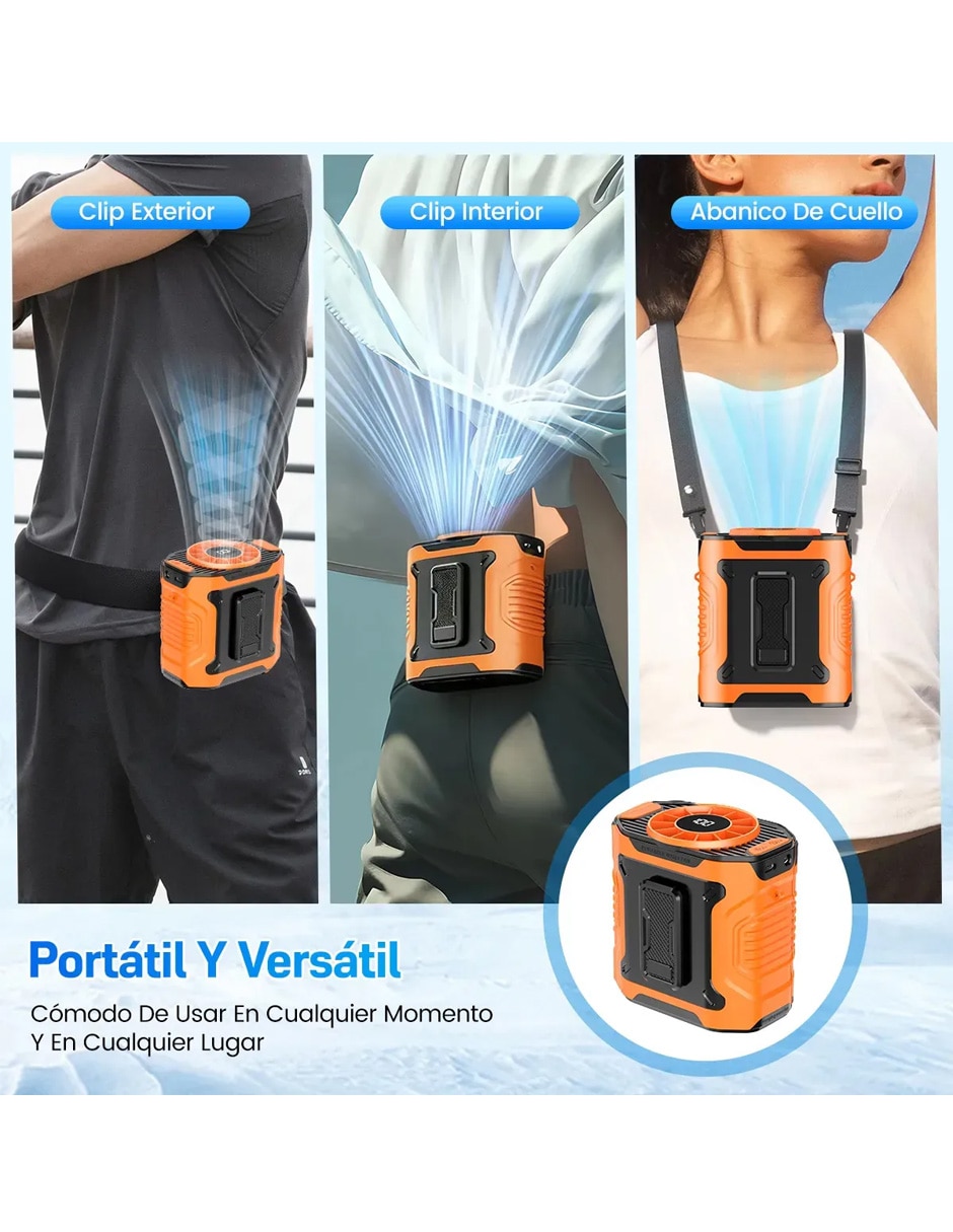 Mini ventilador 10 velocidades 4
