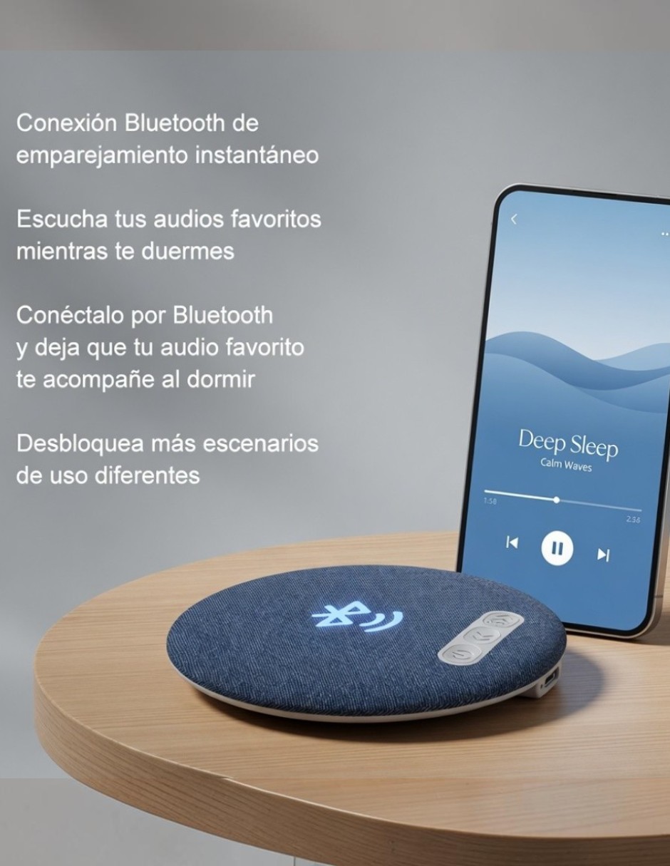 Bocina YX521 altavoz para almohada bluetooth 3