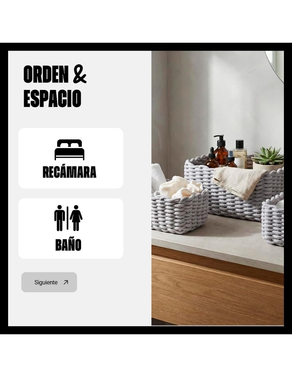 Set de organizador multiusos Onyxo