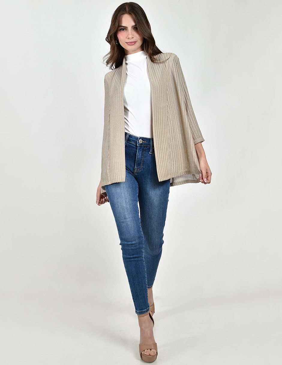 Suéter cuello abierto para mujer 3