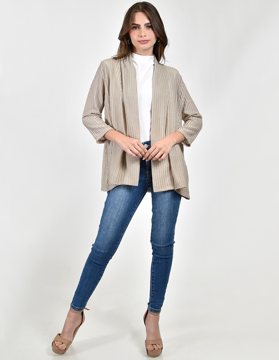 Suéter cuello abierto para mujer 4