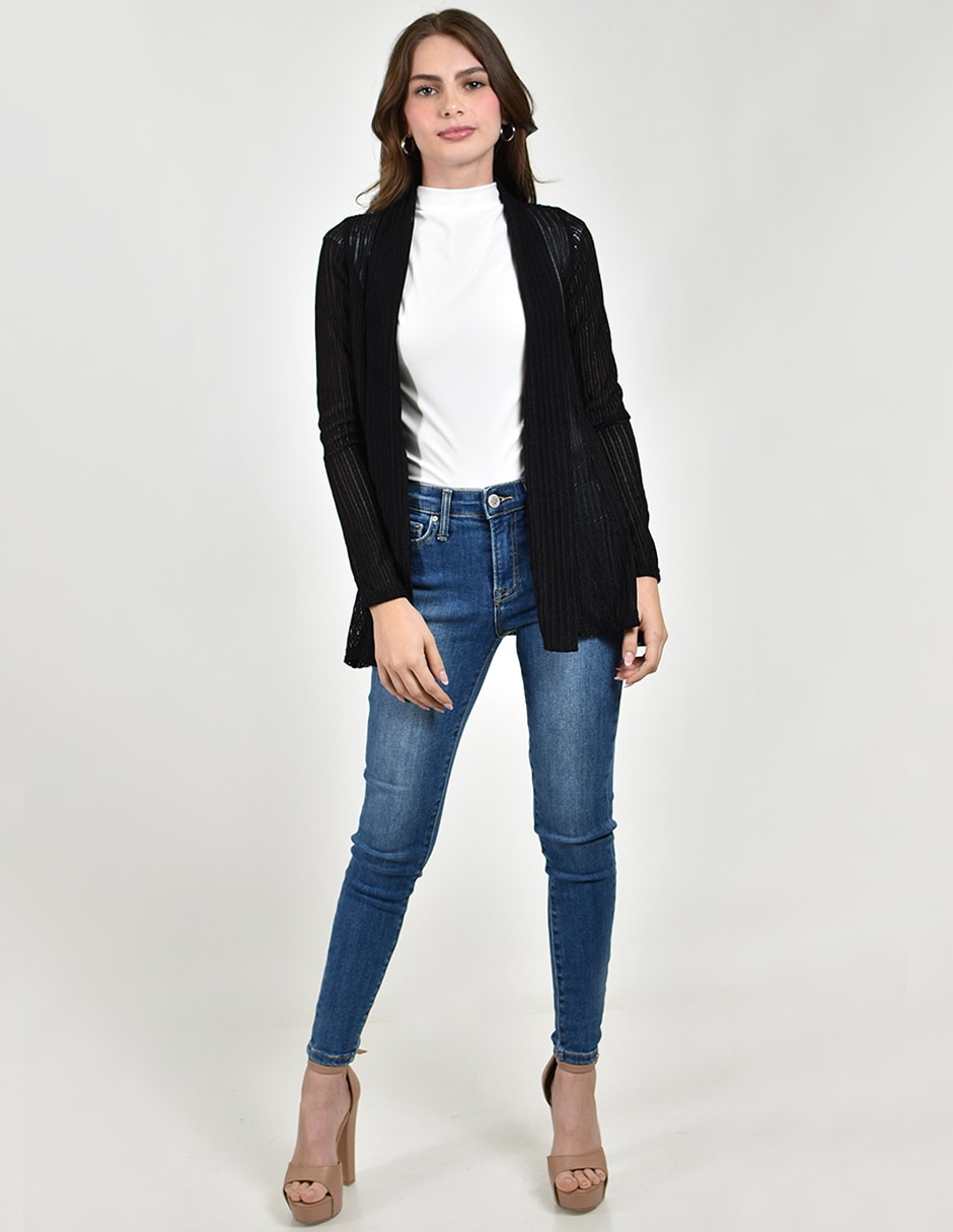 Suéter cuello abierto para mujer 3