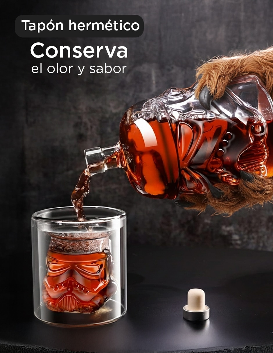 Decantador Vanlig Star Wars Emperador de borosilicato