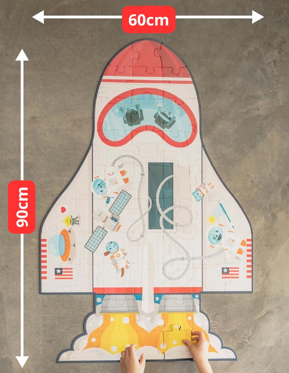 Rompecabezas Nave Espacial Chuckle & Roar 50 piezas