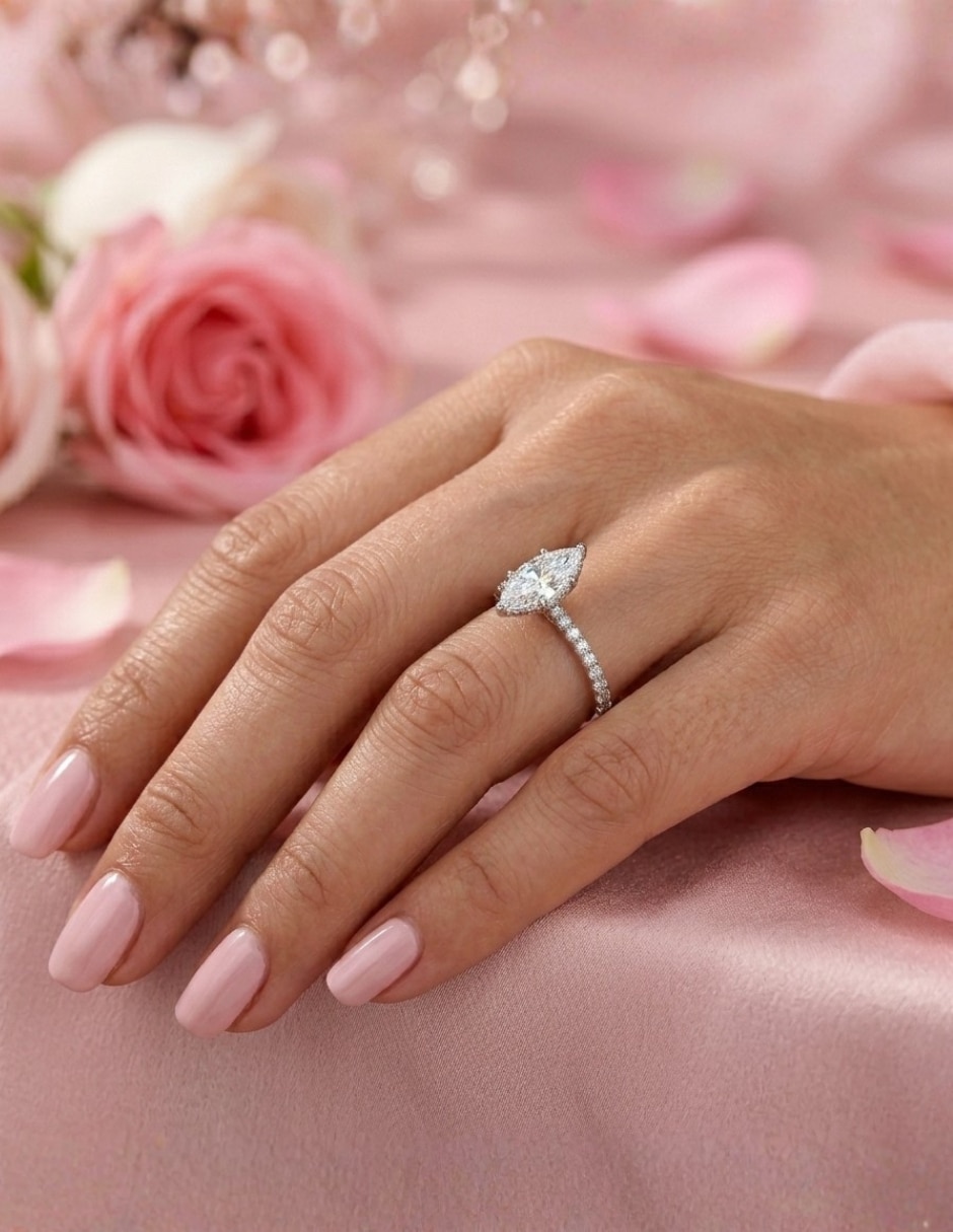 Anillo Aretize Brillo P 925 de plata zirconia cúbica pavé