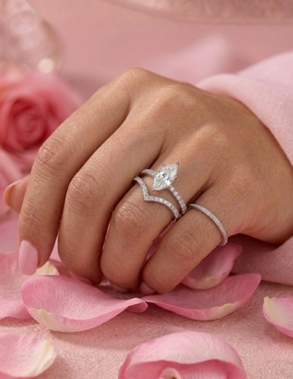 Anillo Aretize Brillo P 925 de plata zirconia cúbica pavé