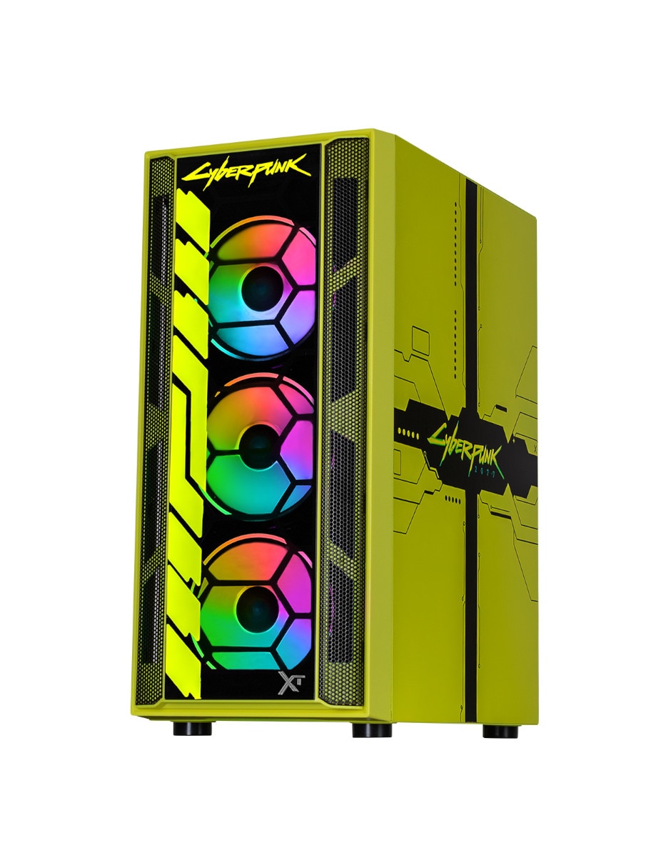 Gabinete xtreme pc gaming cyberpunk vincent ed.