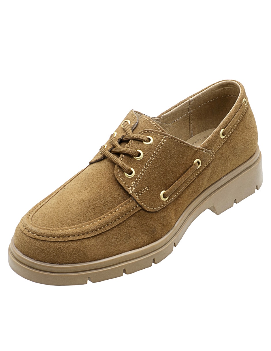 Zapato flex step de gamuza para mujer 12