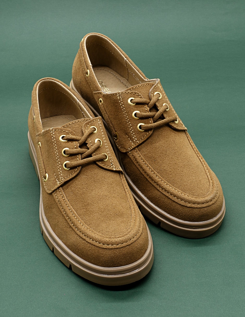 Zapato flex step de gamuza para mujer 3