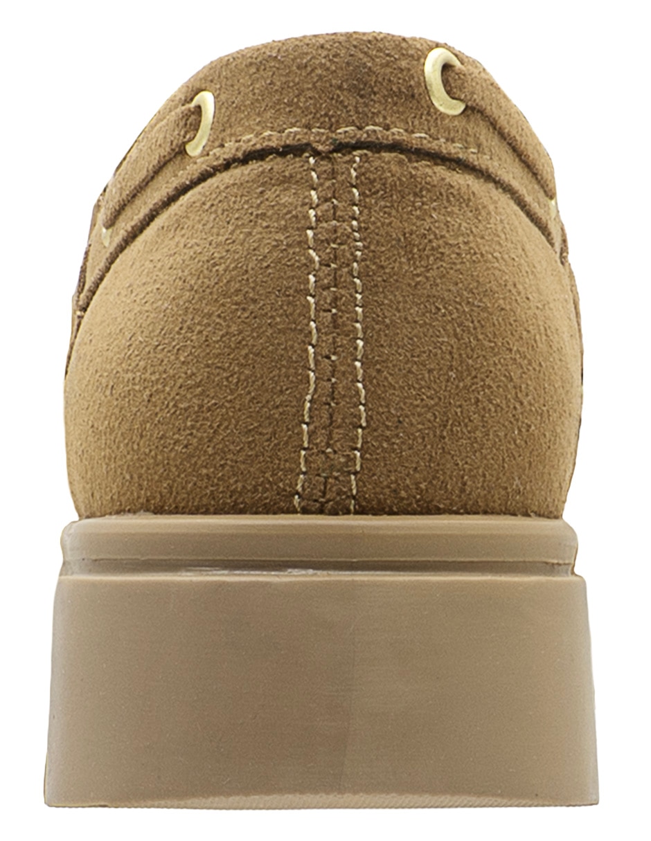 Zapato flex step de gamuza para mujer 4